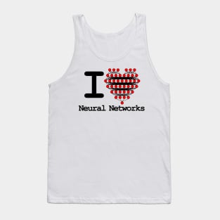 "I Love Neural Networks" Deep Learning Tank Top